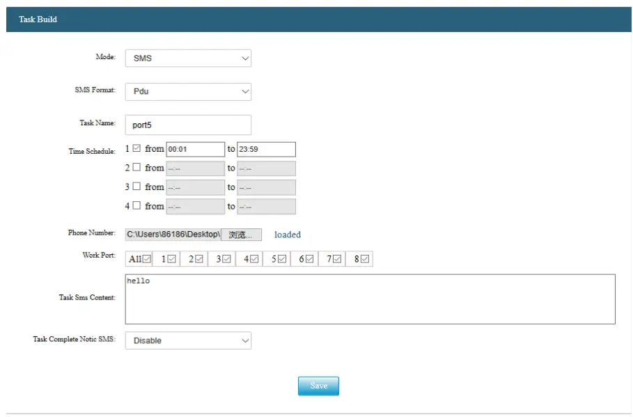 Etross SMS Gate Way GSM &amp 4G LTE app 20
