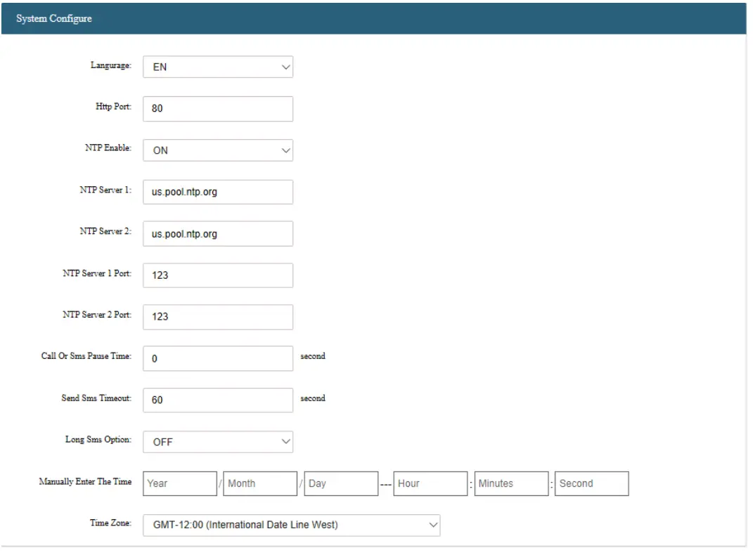 Etross SMS Gate Way GSM &amp 4G LTE app 3