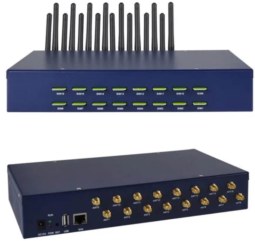 Etross SMS Gate Way GSM &amp 4G LTE ports 3