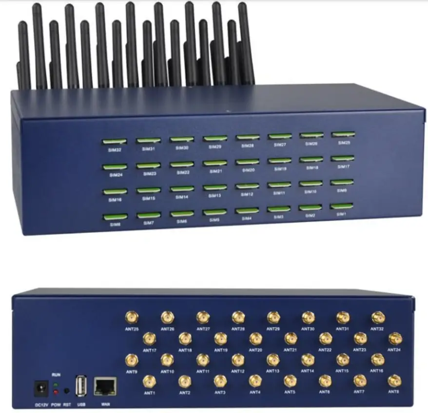 Etross SMS Gate Way GSM &amp 4G LTE ports 4