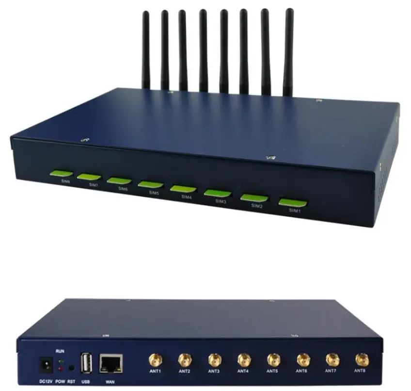 Etross SMS Gate Way GSM &amp 4G LTE ports