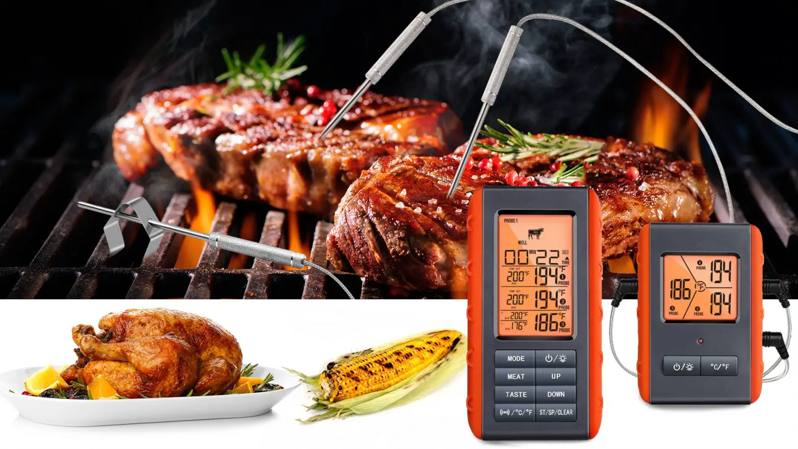 Vauno Wireless Meat Thermometer User Manual Vauno Wireless Meat Thermometer User Manual