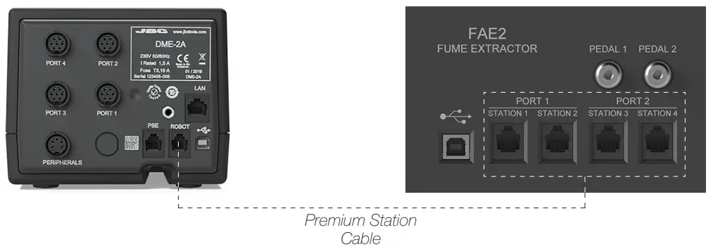 JBC FAE2 Fume Extractor for 2 Workbenches - fig13