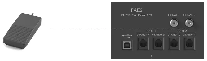 JBC FAE2 Fume Extractor for 2 Workbenches - fig22
