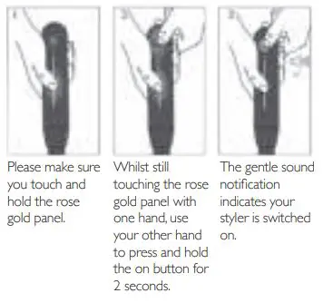 BaByliss Cordless Waving Wand Instructions - INSTRUCTIONS FOR USE