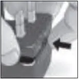 BaByliss Cordless Waving Wand Instructions - Press on the lock to release