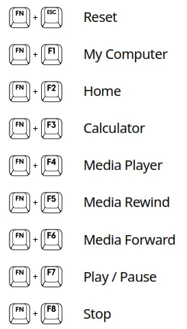 PCMK PK80 TKL Mechanical Keyboard - Keyboard 5