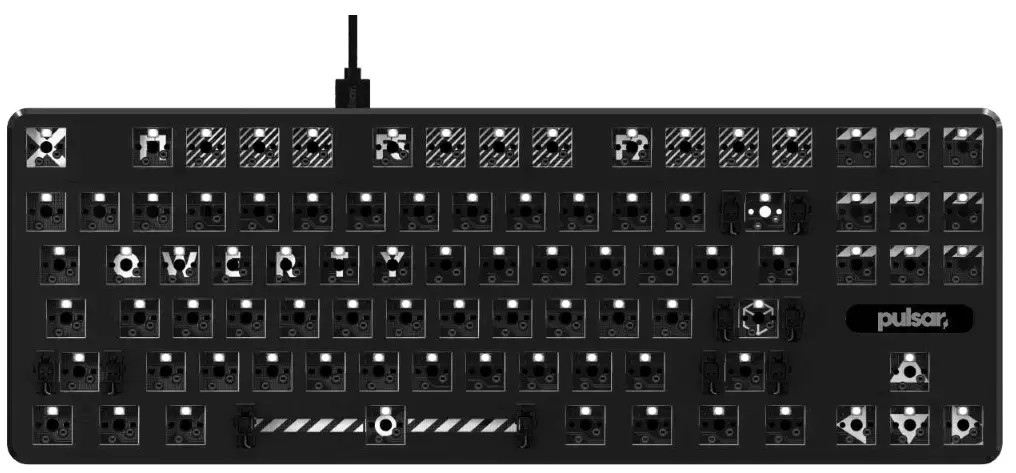 PCMK PK80 TKL Mechanical Keyboard