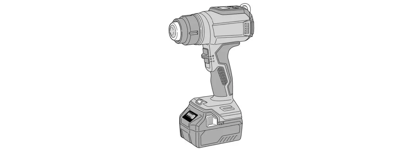 Hikoki Rh18da 18v Cordless Heat Gun Instruction Manual