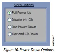 Power-Down Options 
