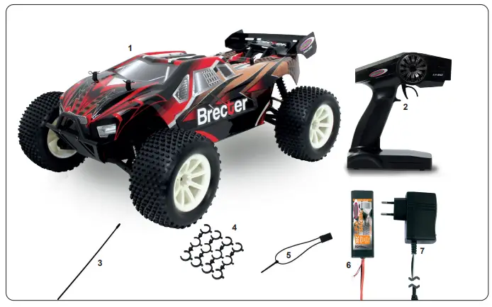 jamara 059738 EP Brecter Truggy - fig 2