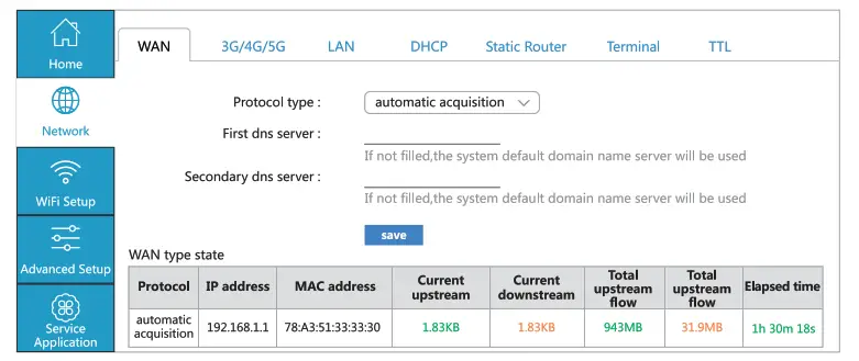 Huastlink Z2101 Wireless Router - Fig 1