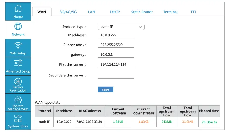 Huastlink Z2101 Wireless Router - Fig 3