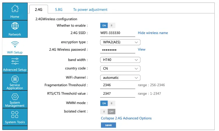 Huastlink Z2101 Wireless Router - Fig 5