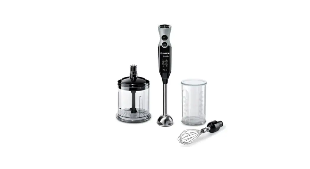 Bosch Ms6 Ergomixx Hand Vacuum Blender User Manual
