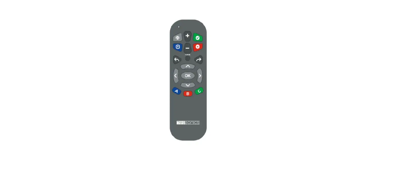 Tessonics R05-f-2-remote Rswa Remote Control User Manual