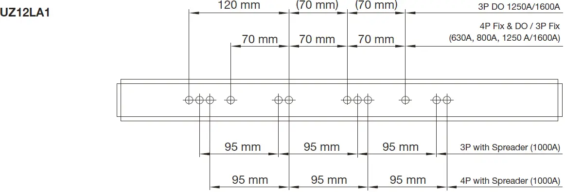 hager UZ12LA1 Support Rail 06