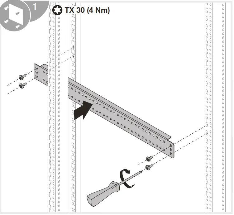 hager UZ12LA1 Support Rail 07