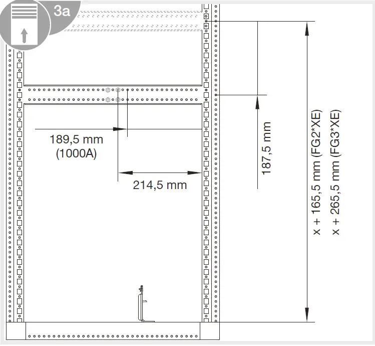 hager UZ12LA1 Support Rail 09