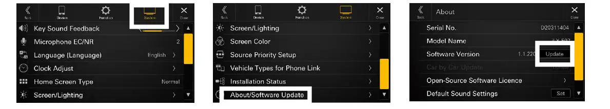 ALPINE iLX-F511 Multimedia Receiver fig 5