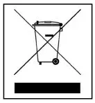 TECHNAXX TX-163 2-Way 12V-24V Splitter TX-163 with 2x USB USB-C and Smart Charging User Manual - Disposal icon