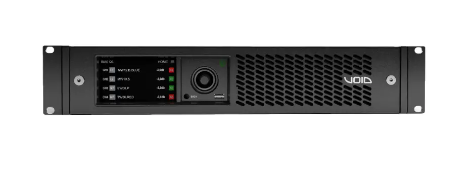 Void Bias Q3 Touring Power Amplifier User Guide