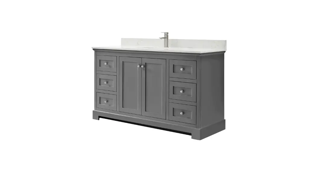Wyndham Collection Wc-1111-60-sgl D X 35 In. H Single Bath Vanity In Dark Gray Installation Guide Wyndham Collection Wc-1111-60-sgl D X 35 In. H Single Bath Vanity In Dark Gray Installation Guide