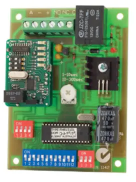 ELSEMA FMR15108 8 Channel 151MHz Receiver with Open Collector Outputs - fig
