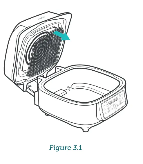alliance AHA-AF55003D 6L Indoor Grill Air Fryer fig 25