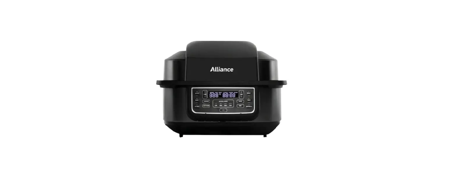 Alliance Aha-af55003d 6l Indoor Grill Air Fryer Instruction Manual