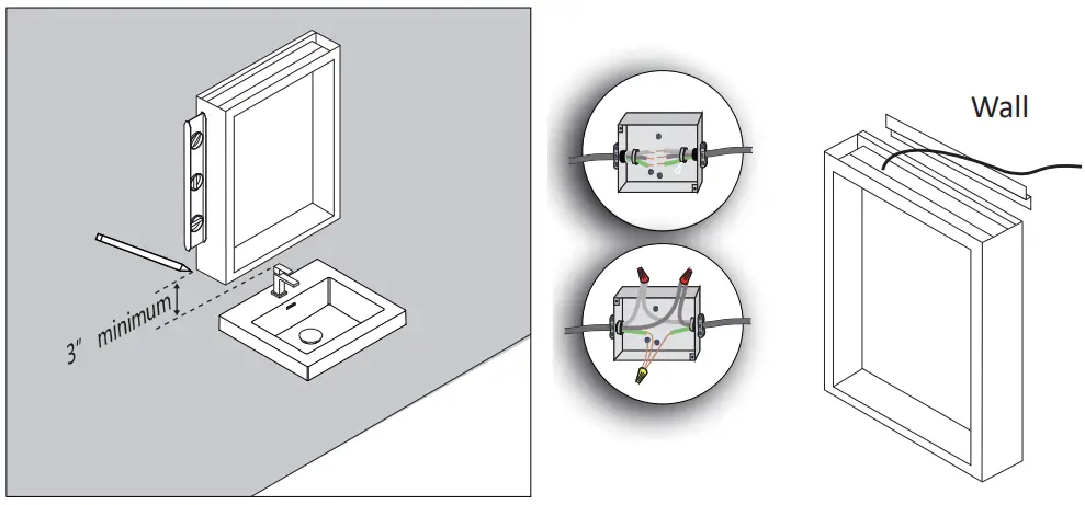 HOMEDEPOT SXBRE3010 Rectangle Silver Aluminum Surface Mount Medicine Cabinet with Mirror-fig5