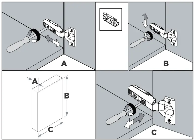 HOMEDEPOT SXBRE3010 Rectangle Silver Aluminum Surface Mount Medicine Cabinet with Mirror-fig9