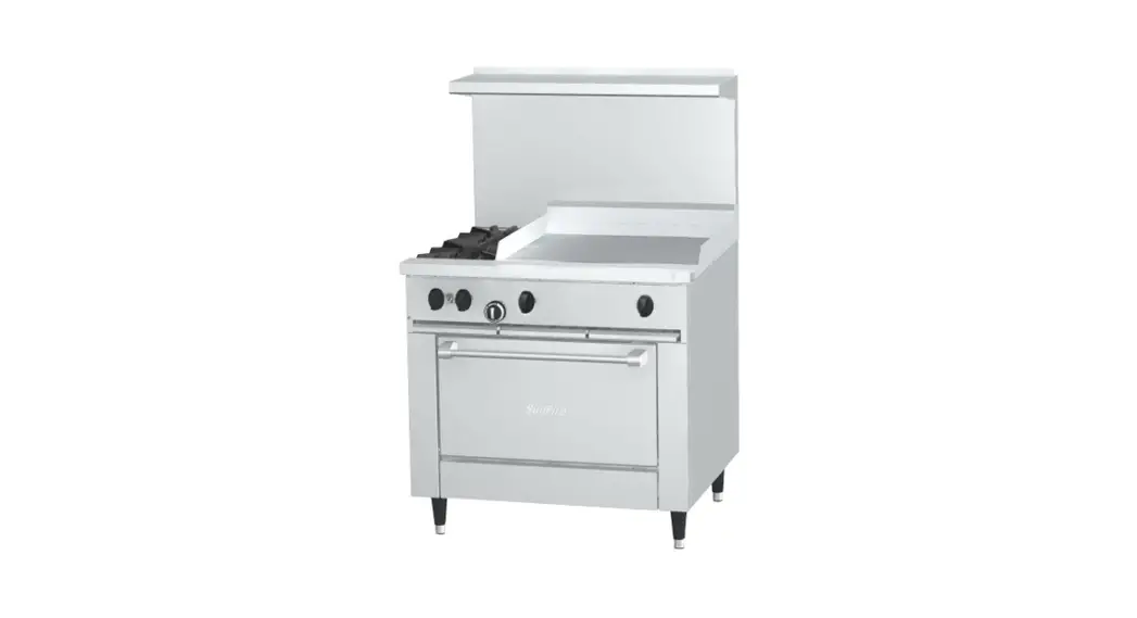 Garland X36-2g24r Sunfire X Series Restaurant Ranges Instruction Manual