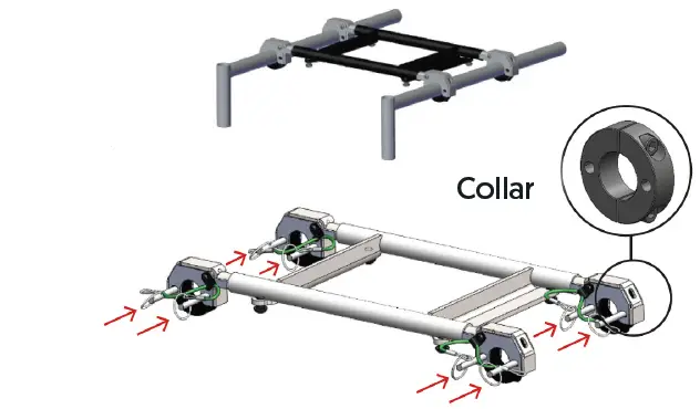 LECKEY 194-600 Front of Hangar Tube-5
