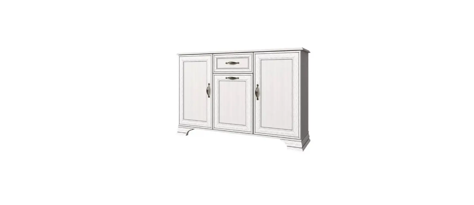 Anrex Tiffany 3d1s Woodline Cream Nightstand Instruction Manual