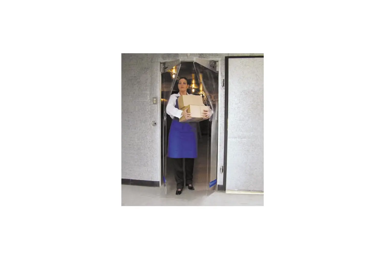 Curtron Pp-c-080-3084 Polar-pro Flexible Swinging Door For Walk-in Coolers & Freezers, 30