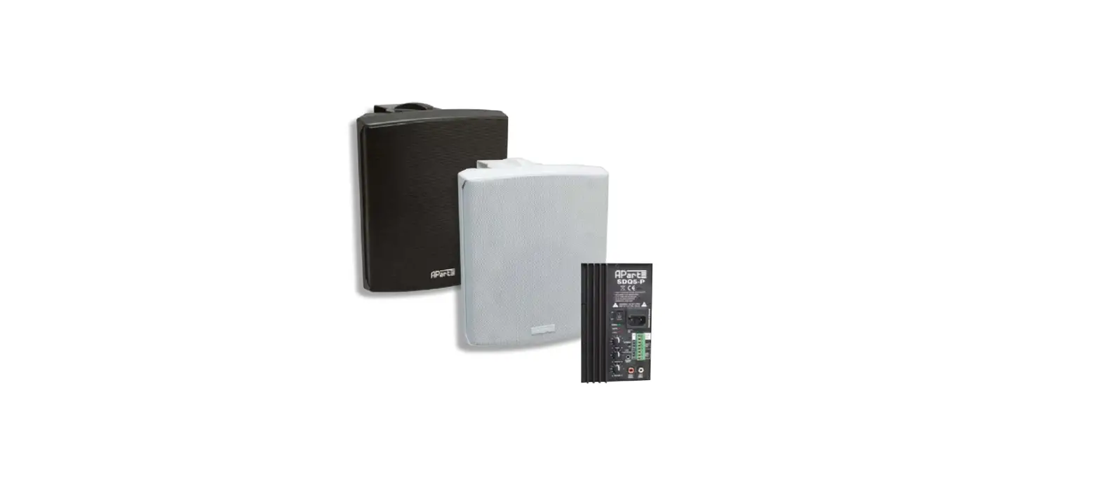 Apart Sdx5p Sdq Series Powered Loudspeaker Set User Manual