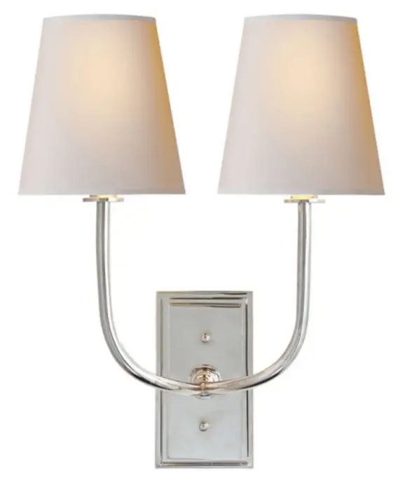 VISUAL COMFORT TOB 2450 Piaf Double Sconce