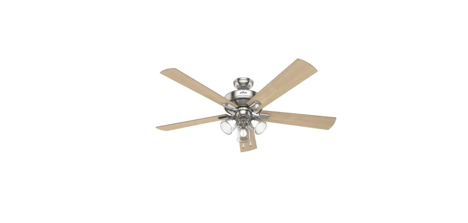 Hunter 51097 Crestfield Ceiling Fan Instruction Manual