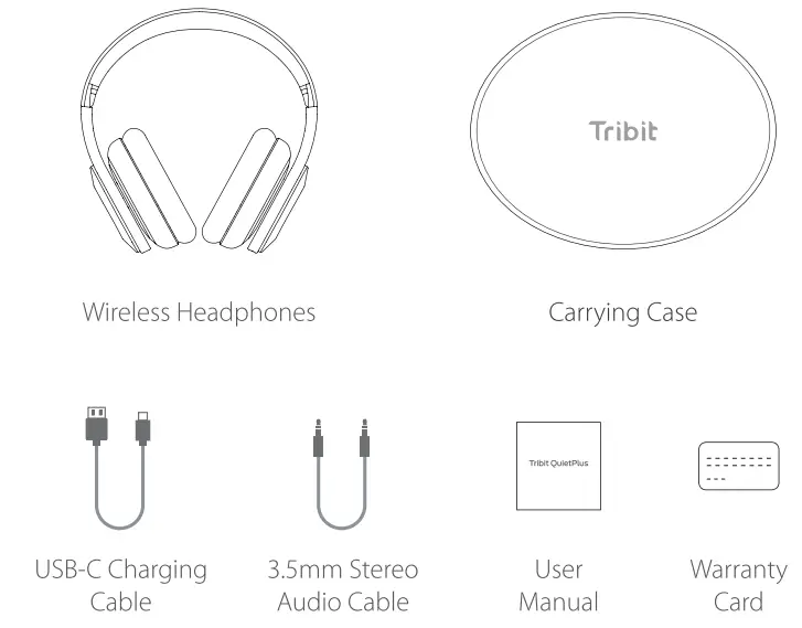 Tribit-BTH100-QuietPlus-Active-Noise-Cancelling-Headphones-FIG-1