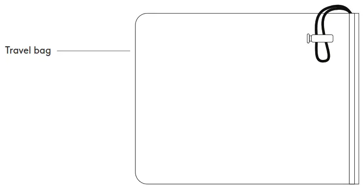 logitech Brio Ultra Hd Business Webcam - Travel bag