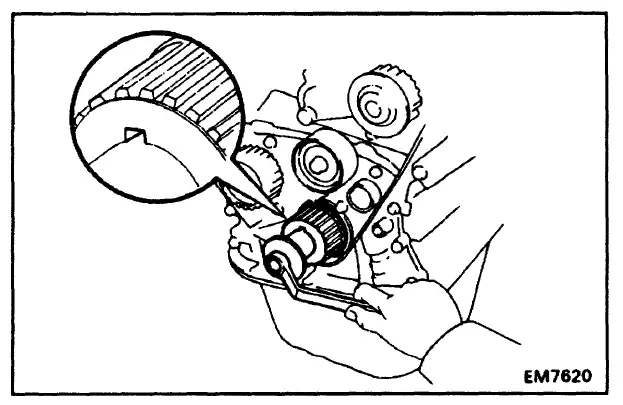AUSTRAL 5S-FE Engine Timing Belt for Toyota FIG (1)