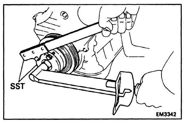 AUSTRAL 5S-FE Engine Timing Belt for Toyota FIG (5)