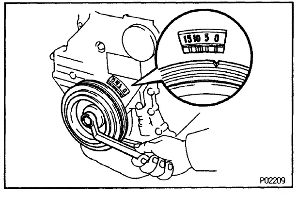 AUSTRAL 5S-FE Engine Timing Belt for Toyota FIG (7)