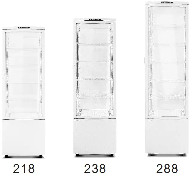 ADEXA 288 Refrigerating Showcase