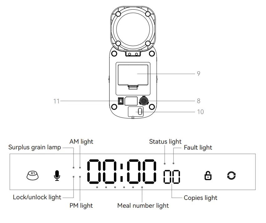 DUDU PET DU5L WZ Automatic Pet Feeder-fig2
