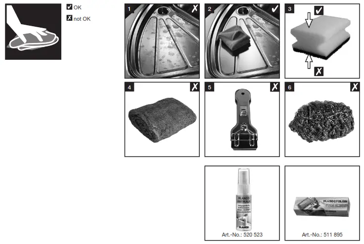 BLANCO Claron 340-180 Stainless Steel Satin Polish - 2
