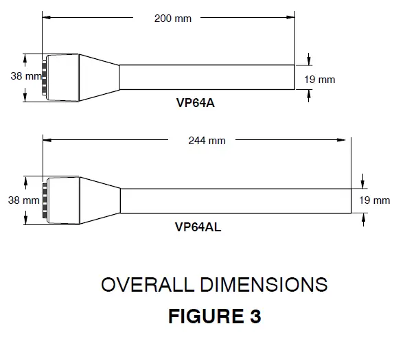 Shure VP64A Omnidirectional Handheld Microphone (3)