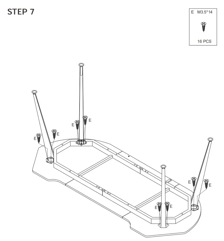 Tribesigns HOGA XK00118 A Executive Computer Desk with Mobile File Cabinet - fig10