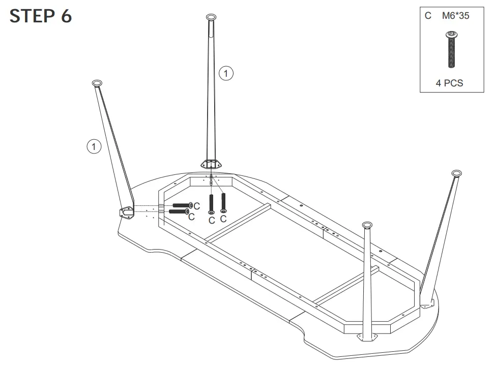 Tribesigns HOGA XK00118 A Executive Computer Desk with Mobile File Cabinet - fig9